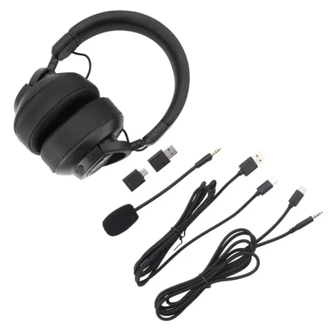 هدست بی سیم گیمینگ ردراگون REDRAGON H889 SPECTRA PRO WIRELESS RGB Black - تصویر ۸