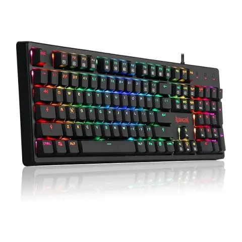 کیبورد ردراگون REDRAGON K578BR-RGB KAMA WIRED RGB BROWN SW - تصویر ۲