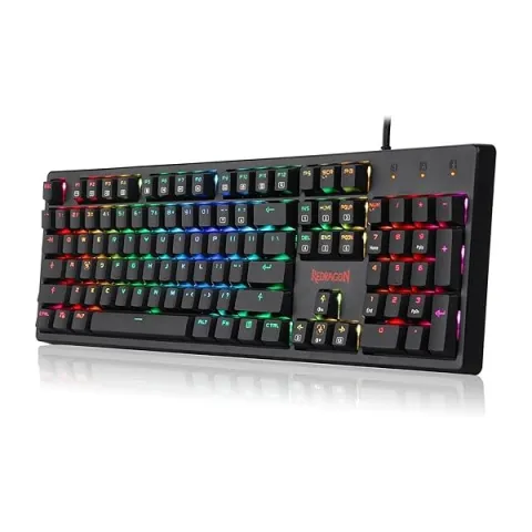 کیبورد ردراگون REDRAGON K578BR-RGB KAMA WIRED RGB BROWN SW - تصویر ۳
