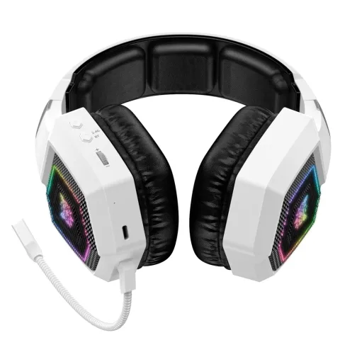 هدست اونیکوما ONIKUMA GT806 Tri-Mode Wireless WHITE - تصویر ۲