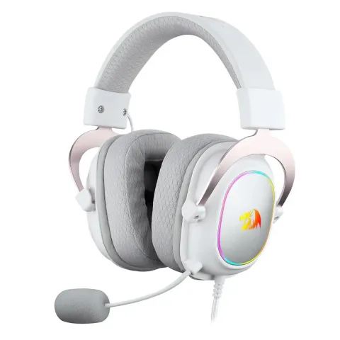 هدست ردراگون REDRAGON H510 ZEUS X RGB WIRED WHITE - تصویر ۲