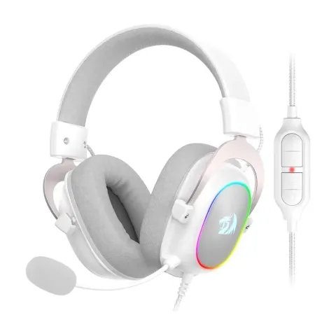 هدست ردراگون REDRAGON H510 ZEUS X RGB WIRED WHITE - تصویر ۳