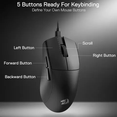 موس ردراگون REDRAGON M996 K1NG 8K - تصویر ۸