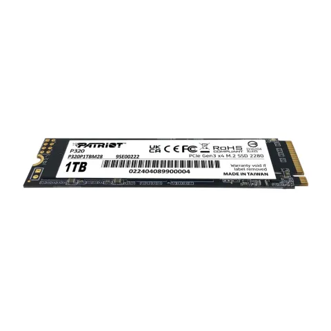 اس اس دی پاتریوت PATRIOT P320 M.2 NVMe ظرفیت 1 ترابایت - تصویر ۳