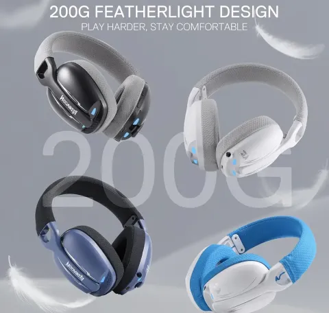 هدست بی‌سیم ردراگون REDRAGON H878 SKULD PRO WB - تصویر ۲