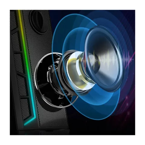 اسپیکر ردراگون REDRAGON GS580 CALLIOPE WIRED RGB BLACK - تصویر ۳