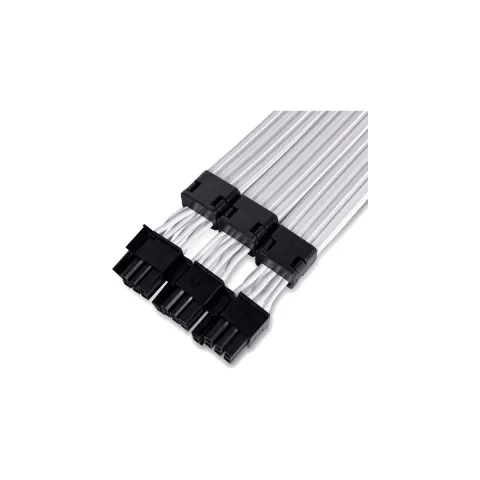کابل اسلیو لیان لی LIAN LI STRIMER 3*8PIN ARGB V2 Extension GPU Sleeve BLACK (OPEN BOX) - تصویر ۲