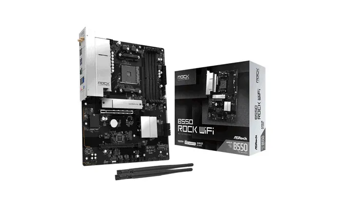 عمر سوکت AM4 تمام نمی‌شود؛ مادربرد جدید ASRock B550 Rock WiFi از راه رسید