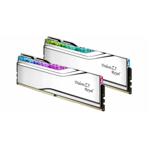 رم جی اسکیل GSKILL Trident Z5 RGB SILVER ROYAL 32GB(2x16) 7200MT/s CL34 DDR5 - تصویر ۳