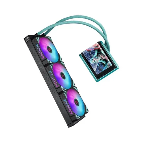 خنک کننده ASUS ROG RYUO IV 360 ARGB HATSUNE MIKU - تصویر ۴