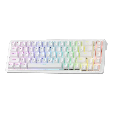 کیبورد ردراگون REDRAGON K709 NOVA 65% WHITE - تصویر ۲