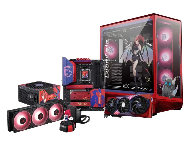 باندل سیستم گیمینگ حرفه‌ای MSI MLG EDITION