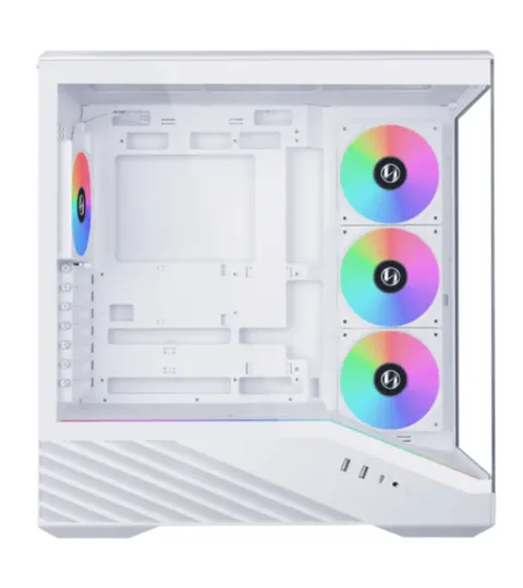 کیس گیمینگ لیان لی Vector V100R White - تصویر ۴