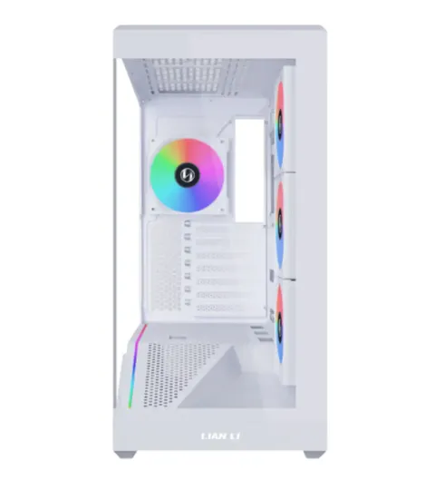 کیس گیمینگ لیان لی Vector V100R White - تصویر ۲