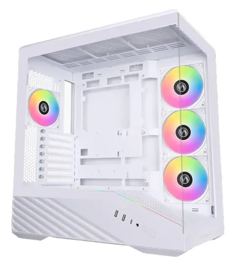 کیس گیمینگ لیان لی Vector V100R White - تصویر ۷