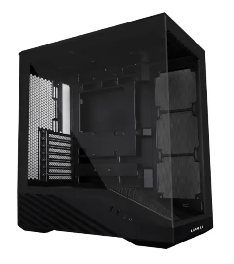 کیس گیمینگ لیان لی Vector V100R Black - تصویر ۷