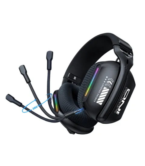 هدست اونیکوما ONIKUMA GT808 TRI-MODE WIRELESS BLACK - تصویر ۶