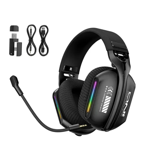 هدست اونیکوما ONIKUMA GT808 TRI-MODE WIRELESS BLACK - تصویر ۳