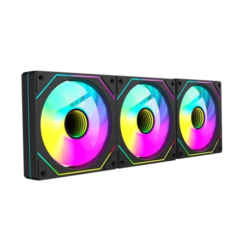 فن کیس ردراگون REDRAGON GC-F015 (3x PACK - BK) - تصویر ۴