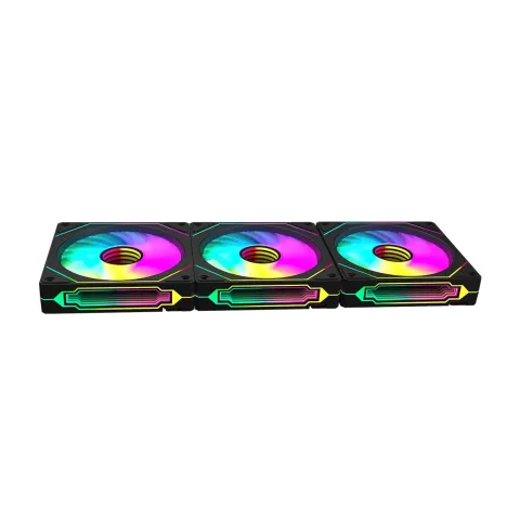 فن کیس ردراگون REDRAGON GC-F015 (3x PACK - BK) - تصویر ۲