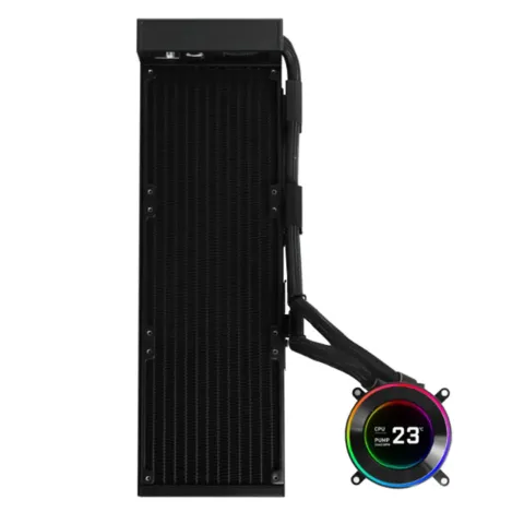 خنک کننده مایع پردازنده لیان لی LIAN LI HYDROSHIFT 2 LCD-C 360 TL BLACK - تصویر ۴