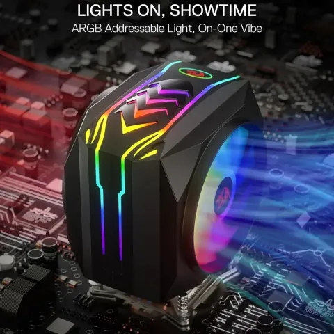 خنک کننده پردازنده ردراگون CC-2199 RGB - تصویر ۷