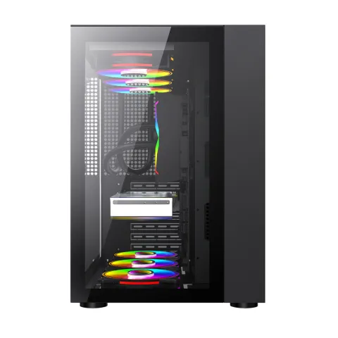 کیس گیمینگ گیم مکس CASE GAMEMAX INFINITY BLACK - تصویر ۲