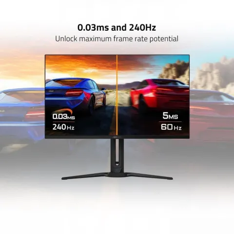 مانیتور گیگابایت GIGABYTE AORUS FO32U2P - QD-OLED 4K 240Hz 0.03ms DP 2.1 - تصویر ۴