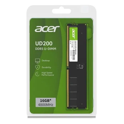 رم ایسر ACER UD200 16GB 4800MT/s CL40 SINGLE - تصویر ۳