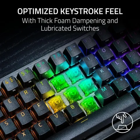 کیبورد گیمینگ ریزر RAZER Huntsman V3 HE MAGNETIC MINI 65% 8KHz - تصویر ۴