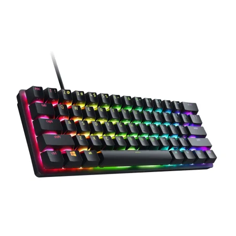 کیبورد گیمینگ ریزر RAZER Huntsman V3 HE MAGNETIC MINI 65% 8KHz - تصویر ۲