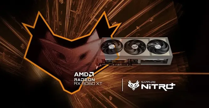 کارت گرافیک سافایر NITRO+ Radeon RX 9060 XT 16GB؛ میان‌رده‌ای برای حرفه‌ای‌ها