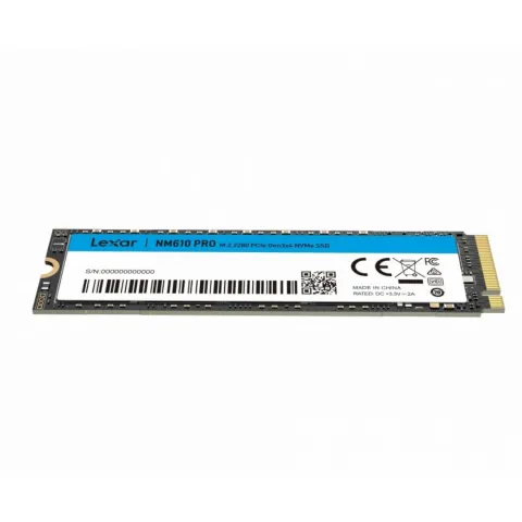 اس‌اس‌دی M.2 لکسار Lexar 500GB NVMe SSD NM610 PRO - تصویر ۲