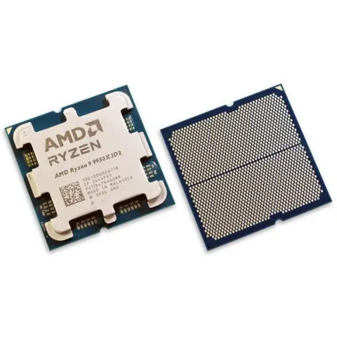 پردازنده ای ام دی AMD Ryzen 9 9950X3D2 Dual Edition – TRAY - تصویر ۲