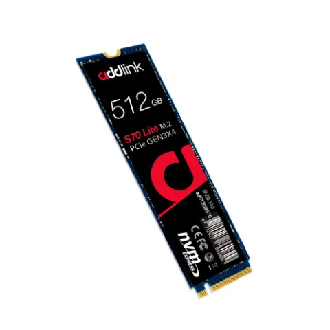 اس‌اس‌دی M.2 ادلینک ADDLINK 512GB NVMe SSD S70 Lite - تصویر ۲