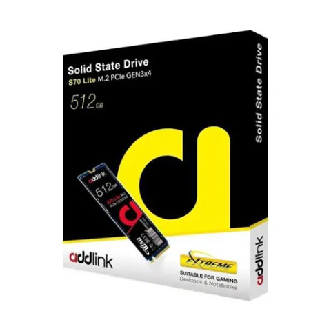 اس‌اس‌دی M.2 ادلینک ADDLINK 512GB NVMe SSD S70 Lite - تصویر ۳