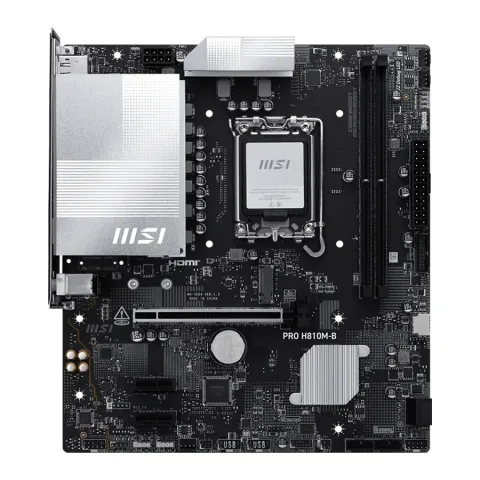 مادربرد ام اس ای  MSI PRO H810M-B DDR5 - تصویر ۳