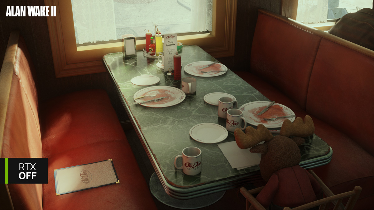Alan Wake 2 با استفاده DLSS 3.5