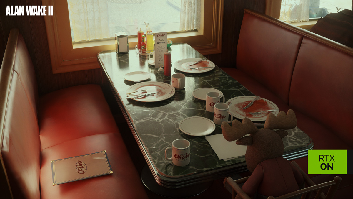 Alan Wake 2 با استفاده DLSS 3.5