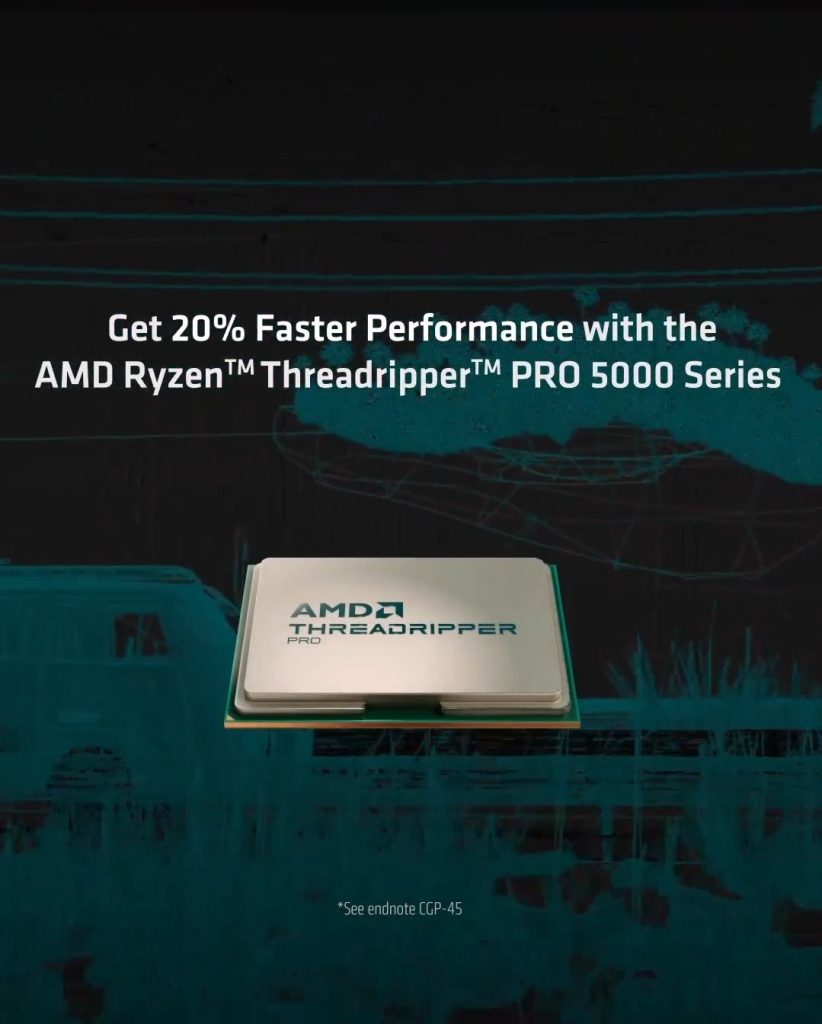 پردازنده‌های AMD Threadripper PRO 7000