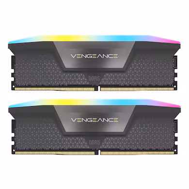 رم کورسیر CORSAIR VENGEANCE RGB 2*16=32GB 6000MT/s CL36 + EXPO - تصویر ۳